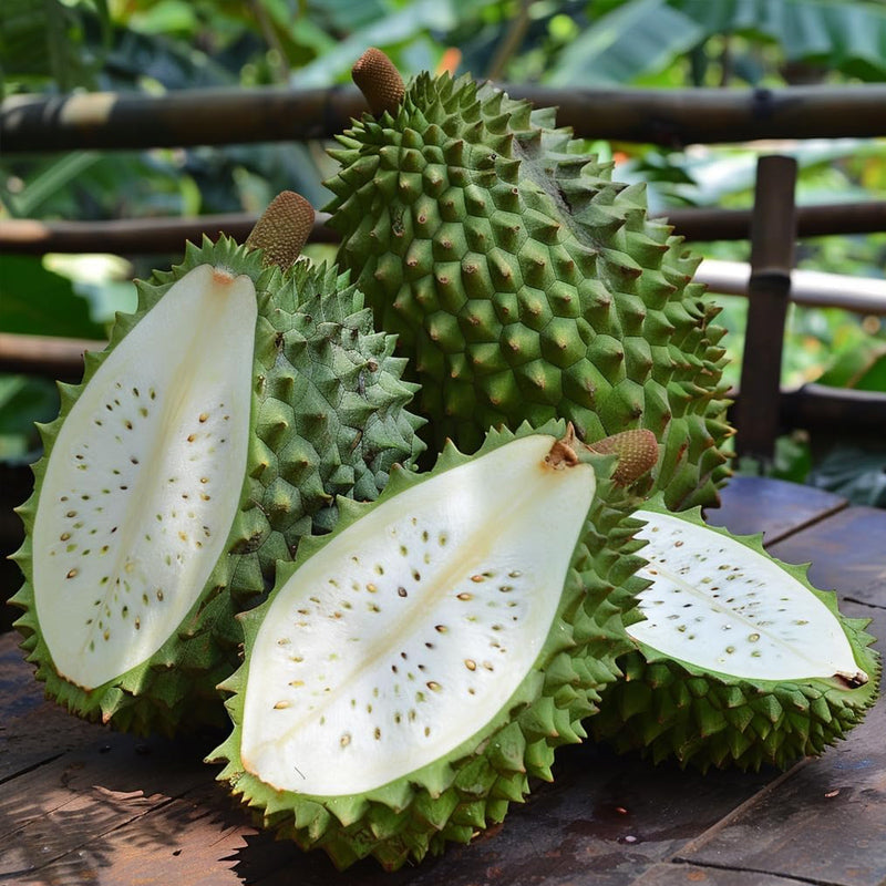 Semillas de guanábana gigante para plantar, Annona muricata, Graviola, Guyabano, Sirsak, un sabroso árbol frutal nativo tropical