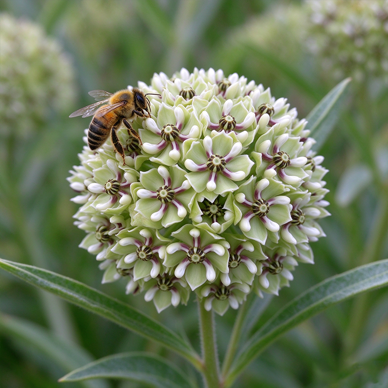 Antelope Horns Milkweed Seeds Perennial Bushy Bicolor for Pollinator Gardens