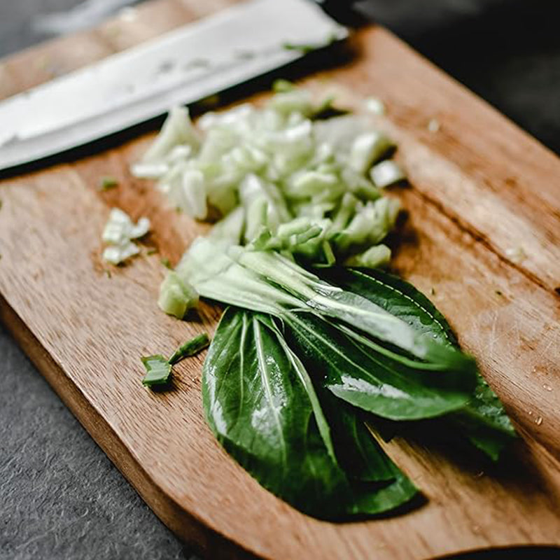Semillas de pak choi bebé - Shanghai Green Stem - también conocido como pak choi, pok choi, repollo chino