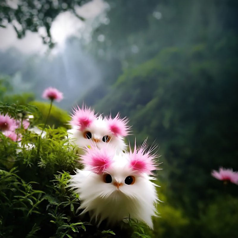 🐱🐱Cat's eye Dazzle Flower×Cute Pink Flower Seeds