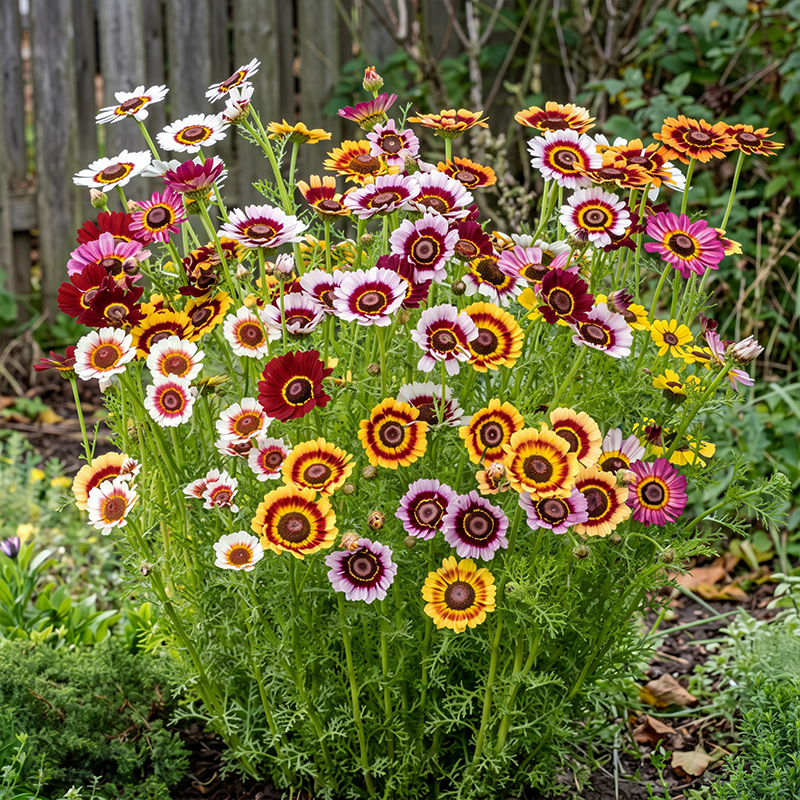 Rainbow Daisy Seeds Perennial Bushy Mixed for Cut Flowers