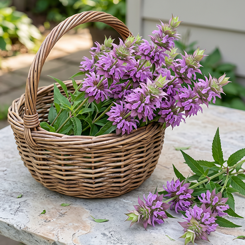 Lemon Bee Balm Seeds Perennial Tall Pink for Pollinators