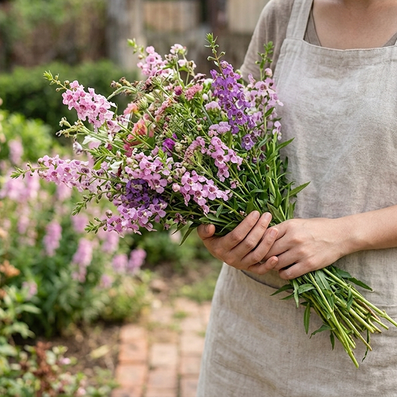 Light Pink Summer Snapdragon Seeds Annual Upright Pink for Borders