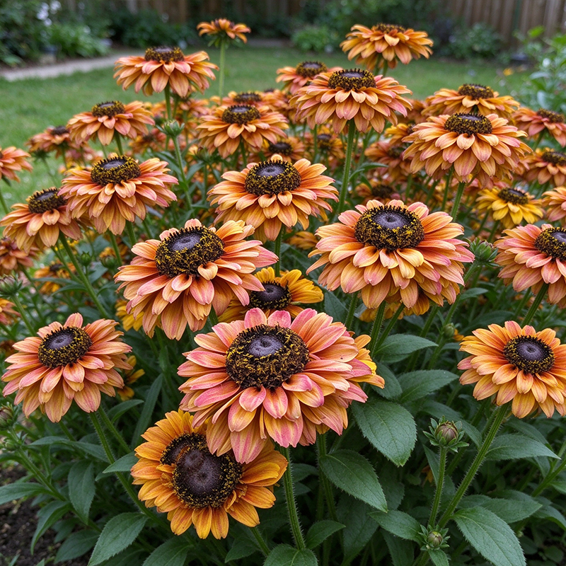 Mixed Gloriosa Black-Eyed Susan Seeds Annual Tall Mixed Colors for Pollinators