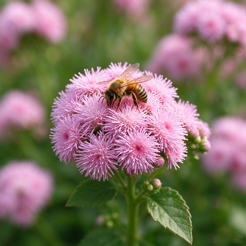Pink Floss Flower Seeds Annual Compact Pink for Ornamental