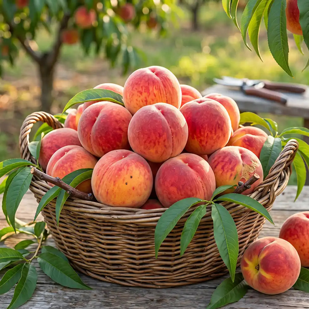 Nemaguard Peach Seeds Perennial Tall Yellow for Fresh Eating