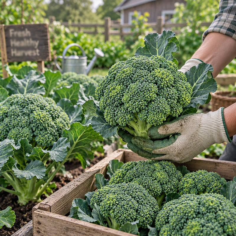 Eastern Magic Hybrid Broccoli Seeds Biennial Compact Hybrid for Culinary