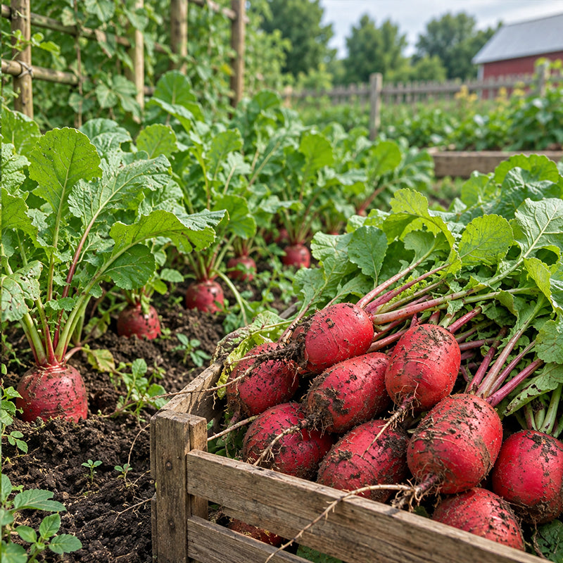Cherry Belle Radish Seeds Annual Compact Red for Salads