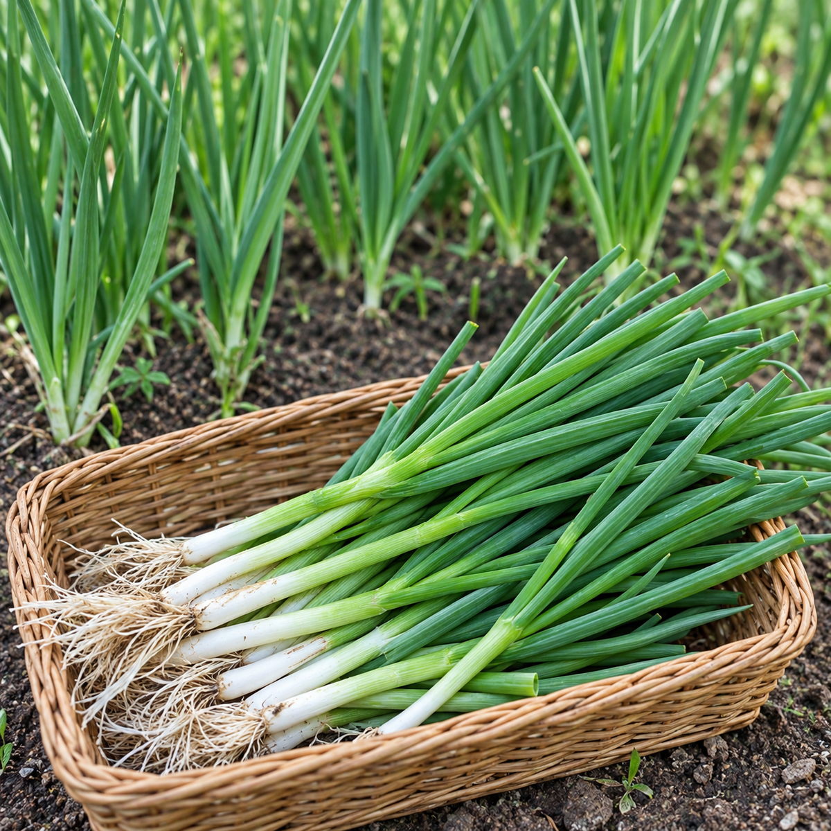 Evergreen Long White Bunching Onion Seeds Perennial Compact White for Culinary