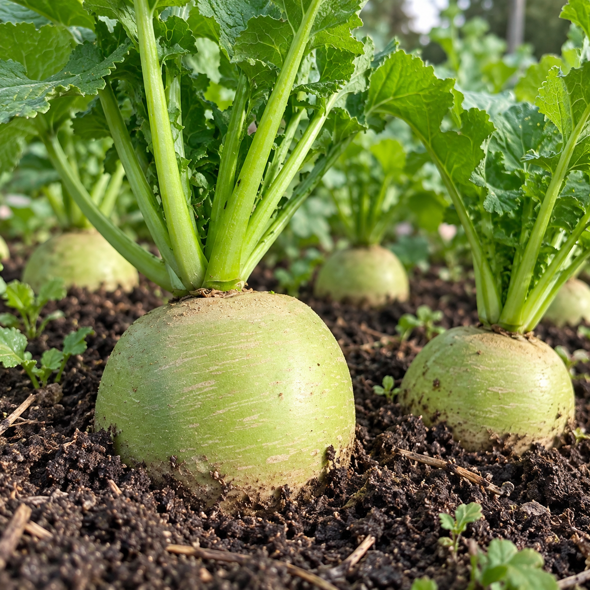 False-Watermelon Radish Seeds Annual Compact Purple for Salads