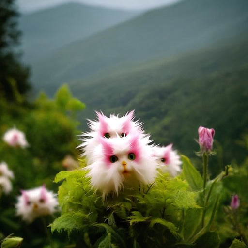 🐱🐱Cat's eye Dazzle Flower×Cute Pink Flower Seeds