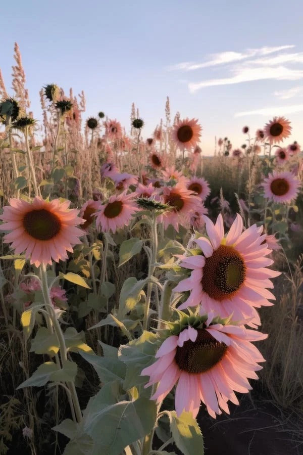 Midnight Oil Pink Sunflowers Seeds
