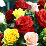 Semillas de flores de rosas multicolores mixtas, flores perennes, plantas raras, bonsái de jardín