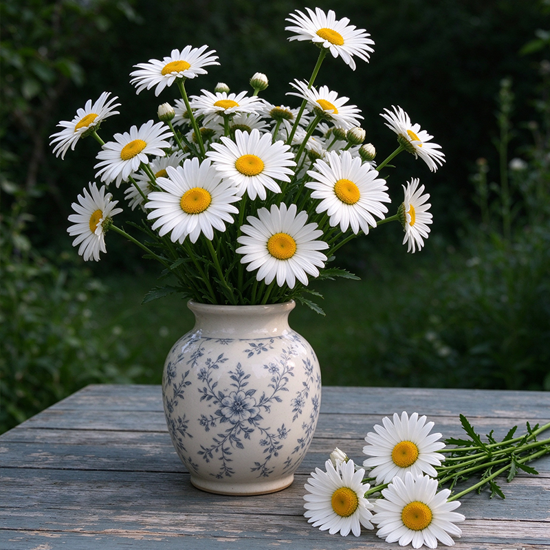 Shasta Daisy Seeds Perennial Tall Single for Wildflower Gardens
