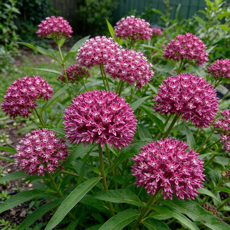 Purple Milkweed Seeds Perennial Tall Single for Pollinator Gardens