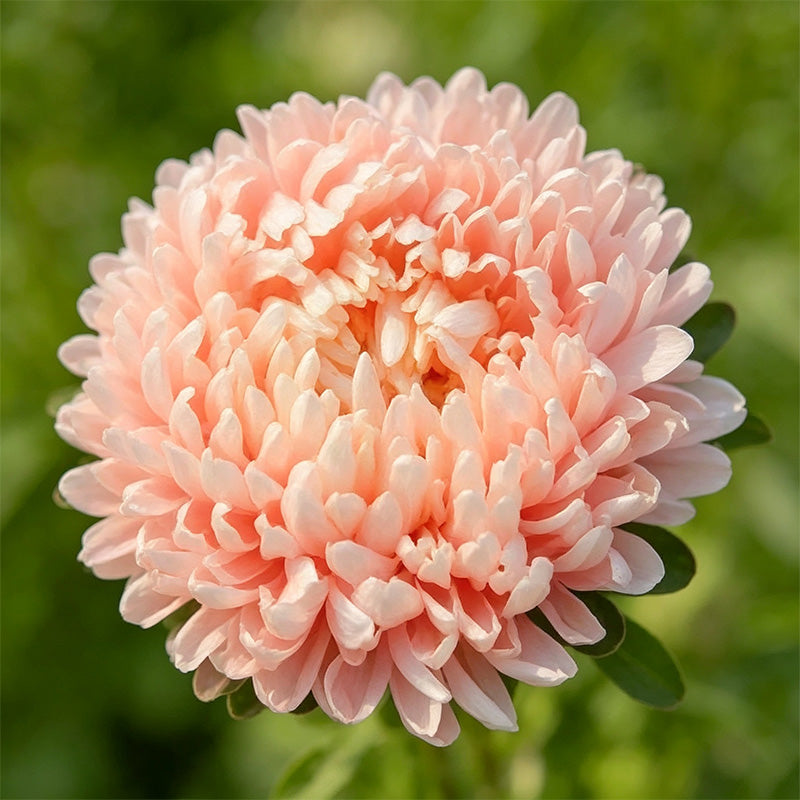 Blush Peach China Aster (Callistephus chinensis) Seeds