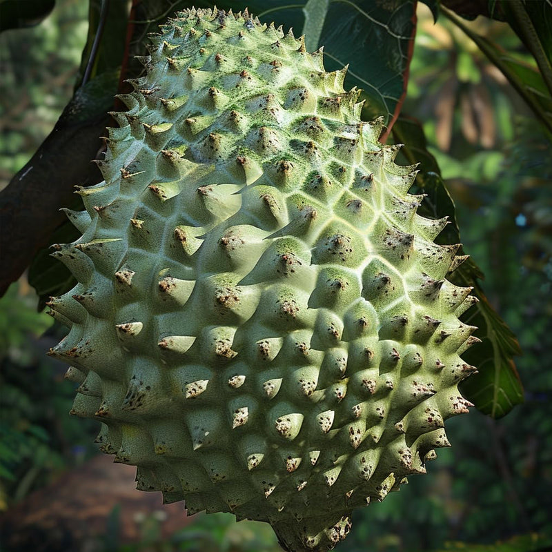 Semillas de guanábana gigante para plantar, Annona muricata, Graviola, Guyabano, Sirsak, un sabroso árbol frutal nativo tropical