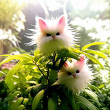 🔥Amazing Plants! 🌈🐱Cat's eye dazzle×Pink long ears cat