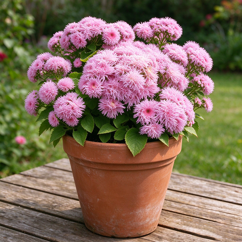 Pink Floss Flower Seeds Annual Compact Pink for Ornamental