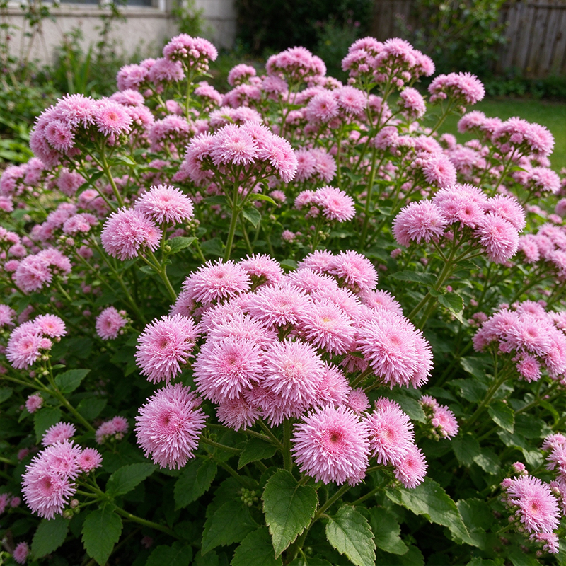 Pink Floss Flower Seeds Annual Compact Pink for Ornamental