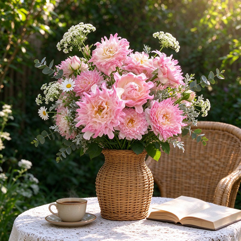 Rare Pink Kite Rose Seeds Perennial Compact Pink for Ornamental