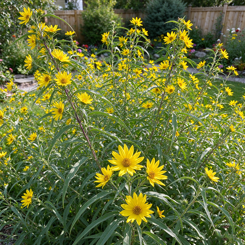 Maximilian Sunflower Seeds Annual Tall Yellow for Pollinators
