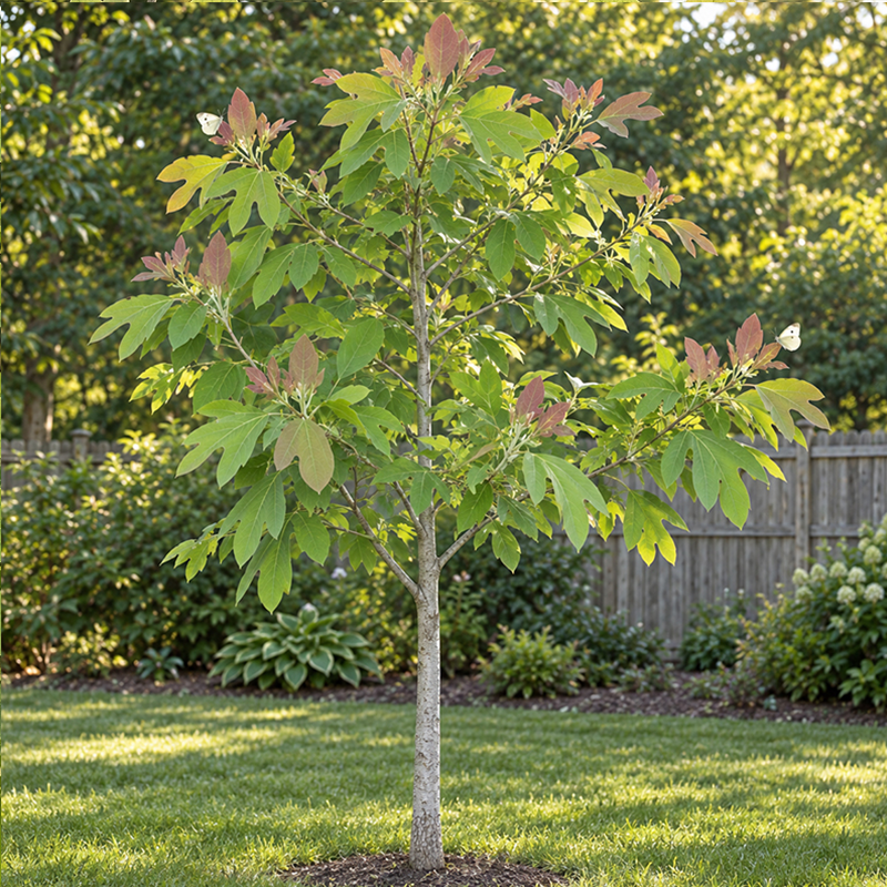 Sassafras albidum Seeds Perennial Deciduous Tree with Aromatic Foliage