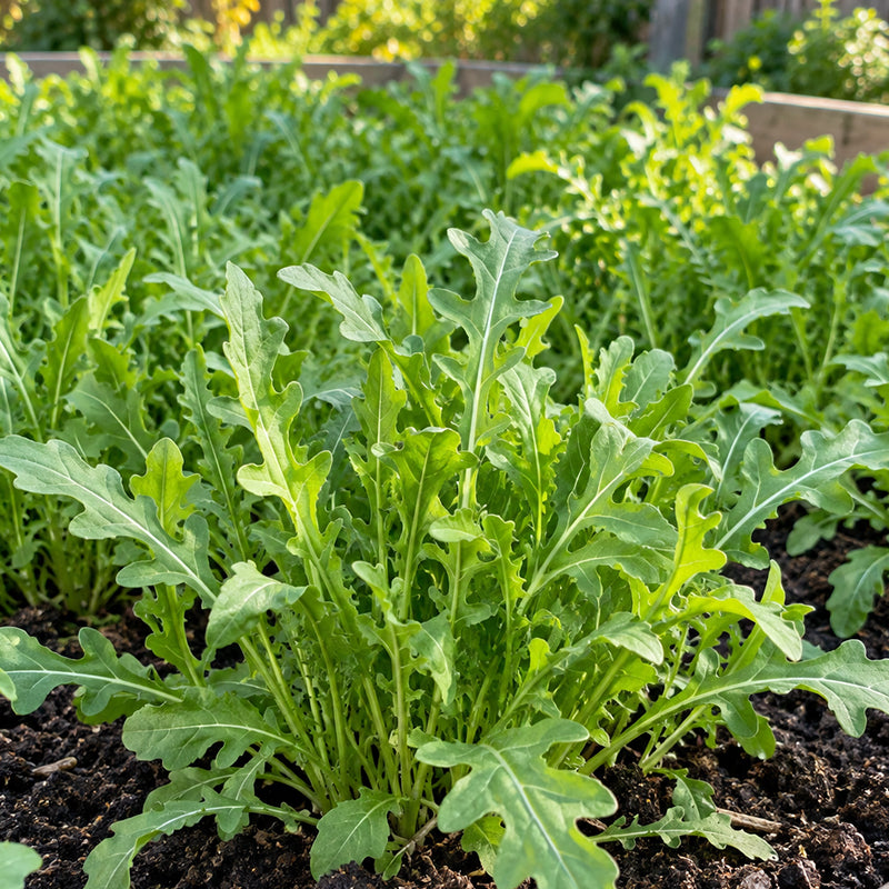 Baby Leaf Arugula Arugula Seeds Annual Compact Spicy for Container Gardens