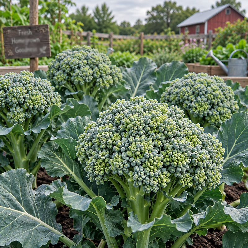 Waltham Broccoli Seeds Biennial Compact Heirloom for Culinary