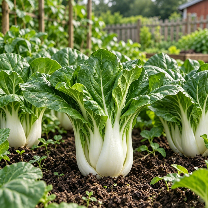Toy Choi Hybrid Pak Choi Chinese Cabbage Seeds Biennial Compact Hybrid for Culinary
