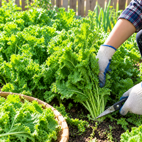 Curly Green Mustard Seeds Biennial Compact Curly for Salads