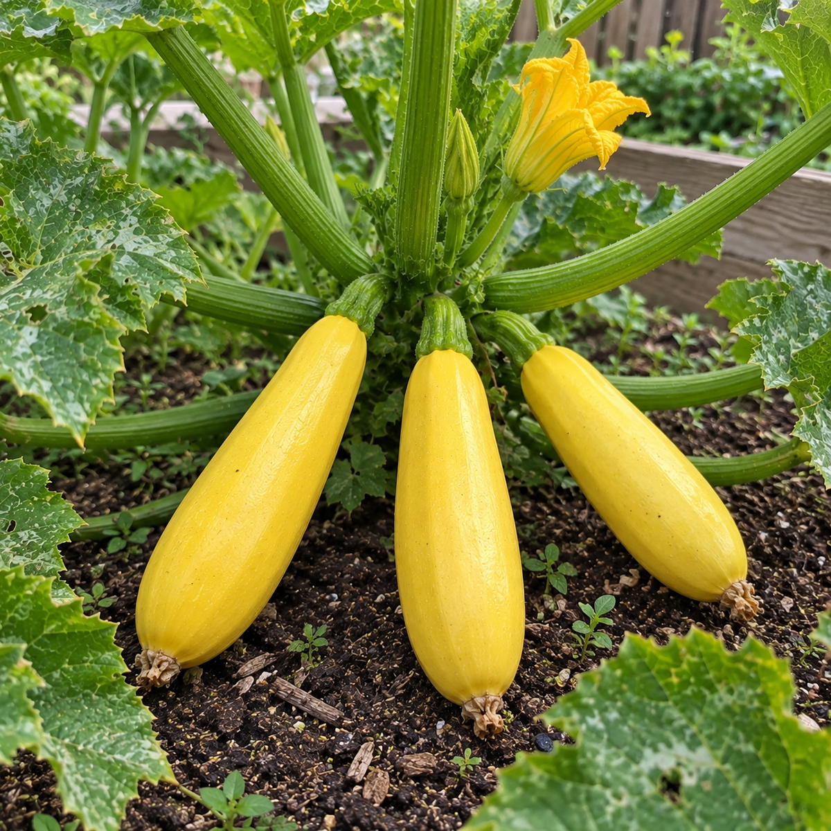 Early Prolific Straightneck Squash Seeds Annual Bushy Yellow for Culinary