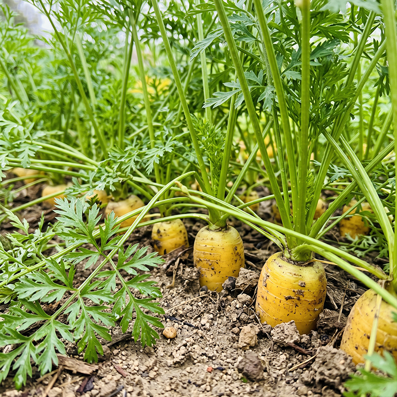 Solar Yellow Carrot Seeds Biennial Compact Yellow for Culinary