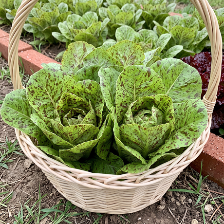 Speckled Heirloom Lettuce Seeds Annual Compact Green for Salads