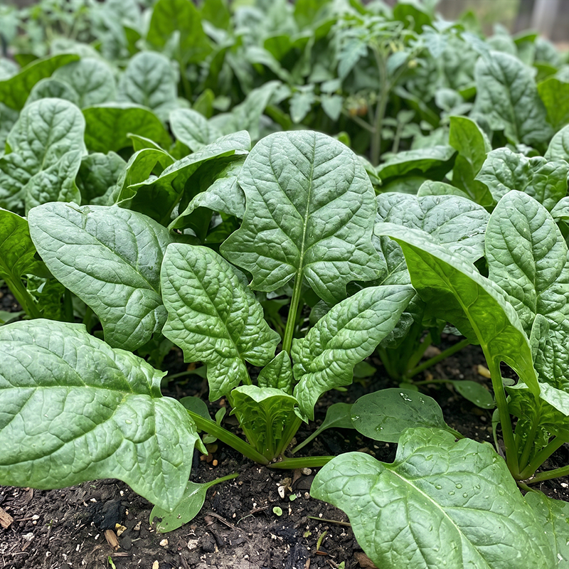 Summer-Survivor New Zealand Spinach Seeds Annual Compact Green for Salads