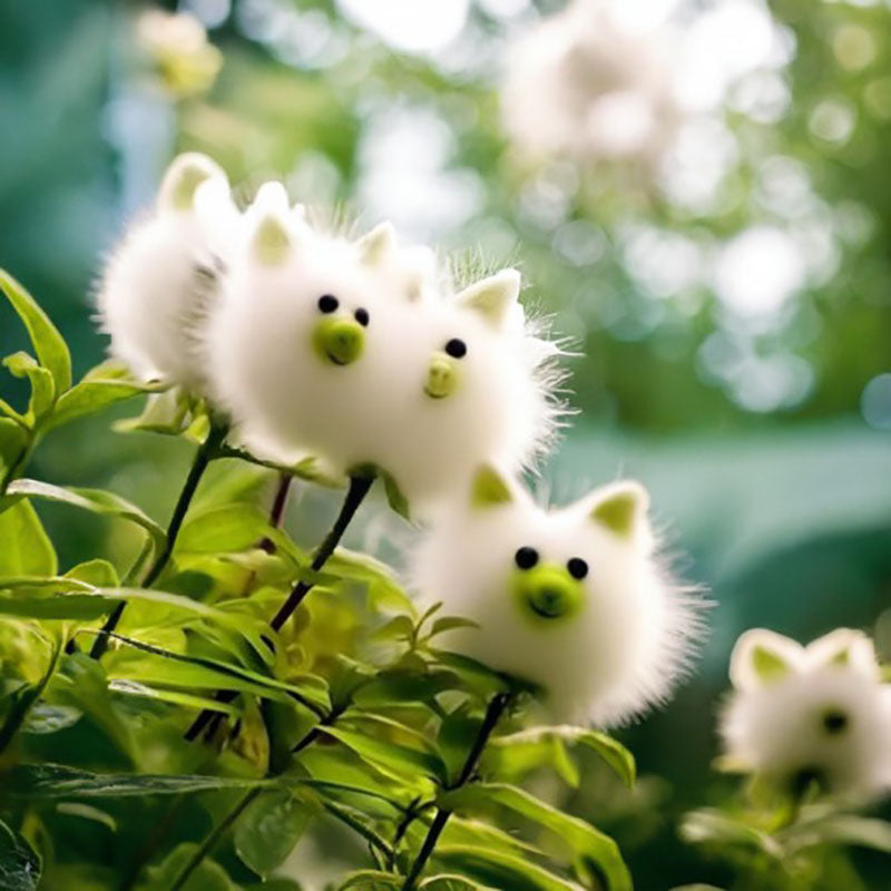 🔥Amazing Plants! 🌈🐱Cat's eye dazzle×Pink long ears cat