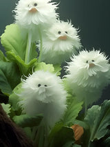 Cat's eye Dazzle-Duck White Seeds